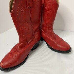 Smoky Mountain Kids' Denver Red Leather Western Boot Style #3033C